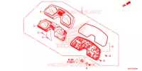 COMPTEUR pour Honda CB 650 F ABS SPECIAL de 2017