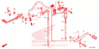 PEDALE pour Honda CBR 1000 RR SP1 de 2018