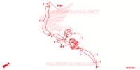 VALVE DE COMMANDE D'INJECTION D'AIR pour Honda CBR 1000 RR SP1 de 2018