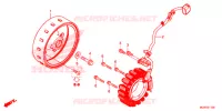 ALTERNATEUR pour Honda CBR 500 R ABS de 2017