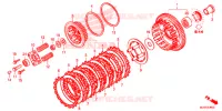 EMBRAYAGE pour Honda CBR 500 R ABS de 2017