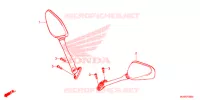 RETROVISEUR pour Honda CBR 500 R ABS de 2017