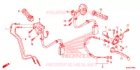 LEVIER DE GUIDON   CABLE   COMMODO pour Honda CBR 500 R ABS de 2017