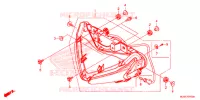 PHARE pour Honda CBR 500 R de 2017