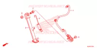 BEQUILLE LATERALE pour Honda CBR 500 R de 2017