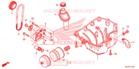 CARTER   POMPE   FILTRE A HUILE pour Honda CBR 500 R de 2017