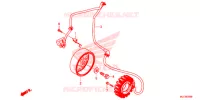 ALTERNATEUR pour Honda CBR 650 F ABS RED de 2017