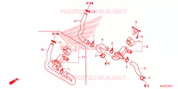 VALVE DE COMMANDE D'INJECTION D'AIR pour Honda CBR 650 F ABS de 2017