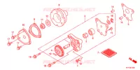 POMPE A HUILE pour Honda ACE 125 CASTED WHEELS 3DK de 2017