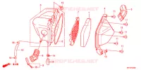 FILTRE A AIR (1) pour Honda ACE 125 CASTED WHEELS, TYPE 4KE de 2017