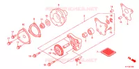 POMPE A HUILE pour Honda ACE 125 CASTED WHEELS, TYPE 4KE de 2017