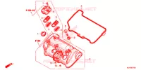 COUVRE CULASSE pour Honda AFRICA TWIN 1000 ABS de 2017