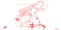SELLE pour Honda AFRICA TWIN 1000 ABS de 2017