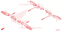 CLIGNOTANT (CRF1000A/CRF1000D) pour Honda AFRICA TWIN 1000 ABS de 2017