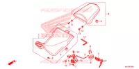 SELLE pour Honda AFRICA TWIN 1000 ABS de 2017