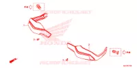 PROTEGES MAINS pour Honda AFRICA TWIN 1000 ABS de 2017