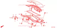 VIDE POCHE pour Honda GL 1800 GOLD WING NAVI de 2017