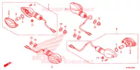 CLIGNOTANT pour Honda CB 125 F de 2017