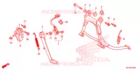 BEQUILLE pour Honda GL 1800 GOLD WING ABS NAVI de 2013