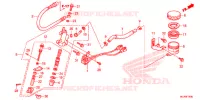 MAITRE CYLINDRE DE FREIN ARRIERE pour Honda GL 1800 GOLD WING ABS NAVI de 2013
