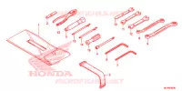 OUTIL pour Honda GL 1800 GOLD WING NAVI BLACK de 2014