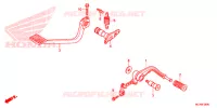 PEDALE pour Honda GL 1800 GOLD WING BASE de 2014