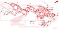 COMPTEUR (NAVIGATION) pour Honda GL 1800 GOLD WING NAVI RED de 2015