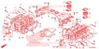 CULASSE pour Honda GL 1800 GOLD WING ABS NAVI RED de 2015