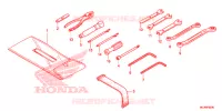 OUTIL pour Honda GL 1800 GOLD WING ABS NAVI RED de 2015
