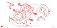 SELLE pour Honda GL 1800 GOLD WING NAVI AIRBAG de 2016
