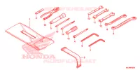OUTIL pour Honda GL 1800 GOLD WING BASE,  RED de 2016
