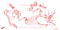 LEVIER DE GUIDON   CABLE   COMMODO pour Honda CB 500 F ABS de 2016