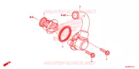 THERMOSTAT pour Honda CB 500 F ABS de 2016