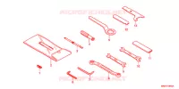 OUTIL pour Honda CBR 1000 RR ABS WHITE de 2016
