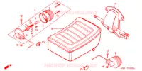 CLIGNOTANT   SELLE pour Honda CD 125 POST OFFICE de 2001