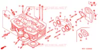 CULASSE pour Honda CD 125 POST OFFICE de 2001