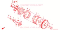 EMBRAYAGE pour Honda CD 125 POST OFFICE de 2001