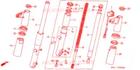 FOURCHE pour Honda CD 125 POST OFFICE de 2001