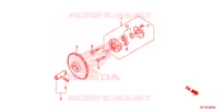 POMPE A HUILE pour Honda 50 METROPOLITAN II de 2008