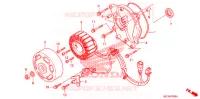 ROTOR   STATOR pour Honda 50 METROPOLITAN II de 2008