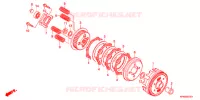 EMBRAYAGE pour Honda CB 125 F DRIVING SCHOOL YA de 2016