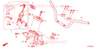 GUIDON   TE DE FOURCHE pour Honda CB 125 F DRIVING SCHOOL YA de 2016