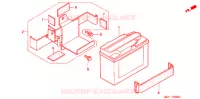 BATTERIE pour Honda MAGNA 50 de 2003