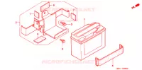 BATTERIE pour Honda MAGNA 50 de 1997