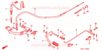 PEDALE pour Honda MAGNA 50 de 1997