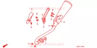 SILENCIEUX D'ECHAPPEMENT pour Honda MAGNA 50 de 1997