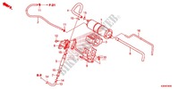 SYSTÈME DE RECYCLAGE DES GAZ pour Honda GROM 125 de 2014