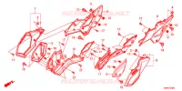 COUVERCLES LATERAUX pour Honda MSX 125 de 2016