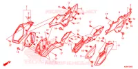 COUVERCLES LATERAUX pour Honda GROM 125 de 2017