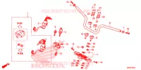 GUIDON pour Honda GROM 125 de 2017